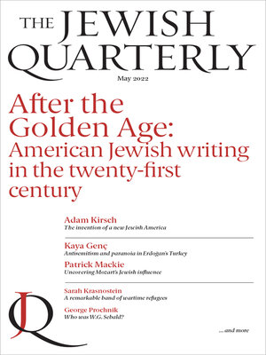 cover image of After the Golden Age; Jewish Quartterly 248